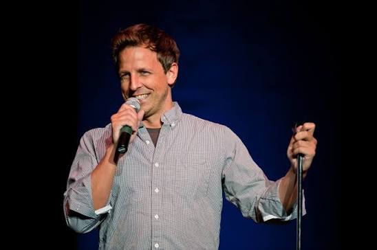Seth Meyers live on tour